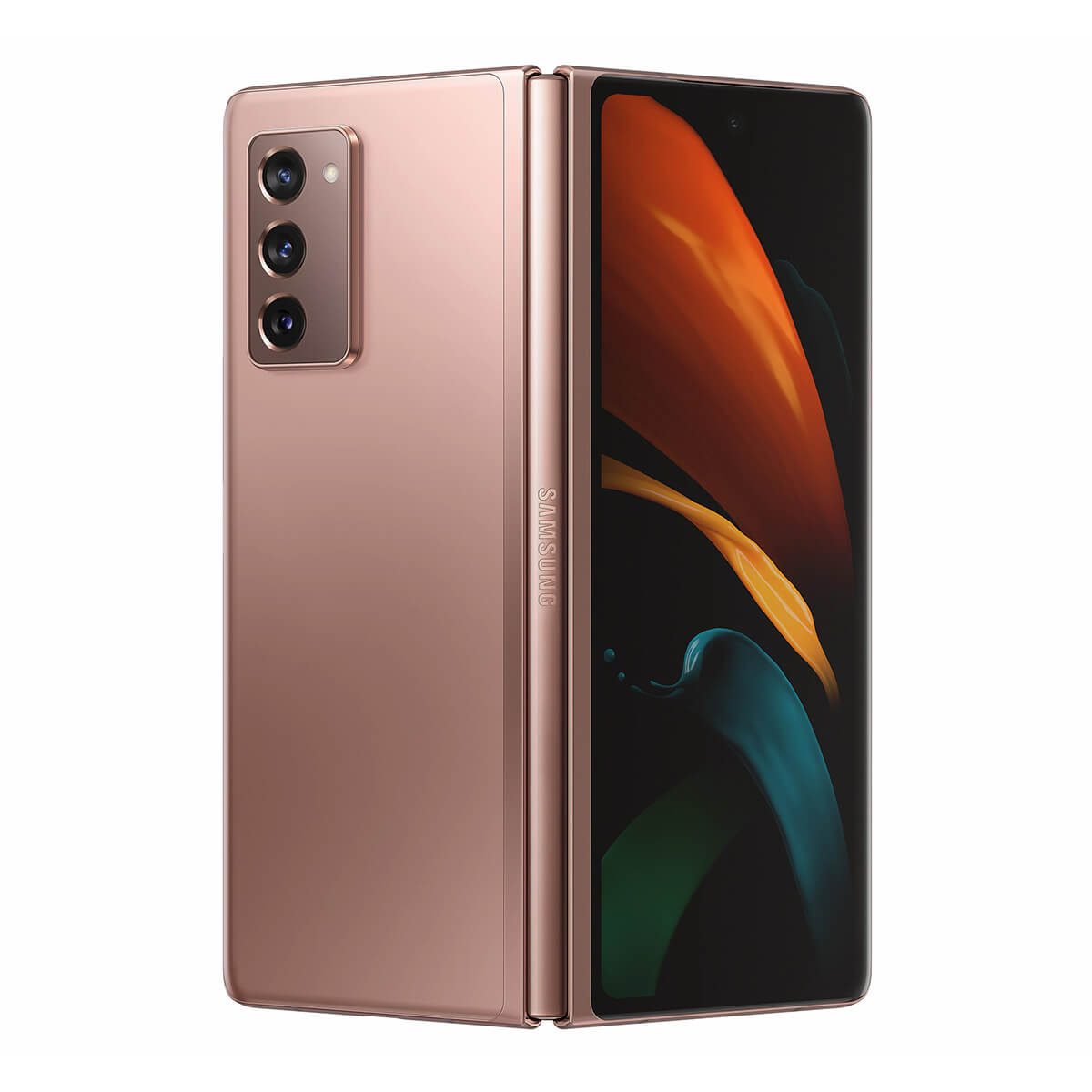 SAMSUNG Galaxy Z Fold2 5G (12G/512G) 原廠側翻皮套+氣炸鍋 / 登錄送原廠好禮