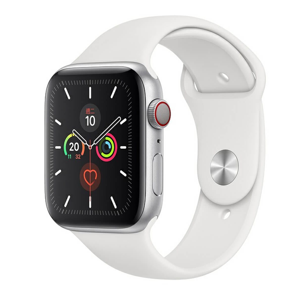 apple watch S5 44mm lte_white