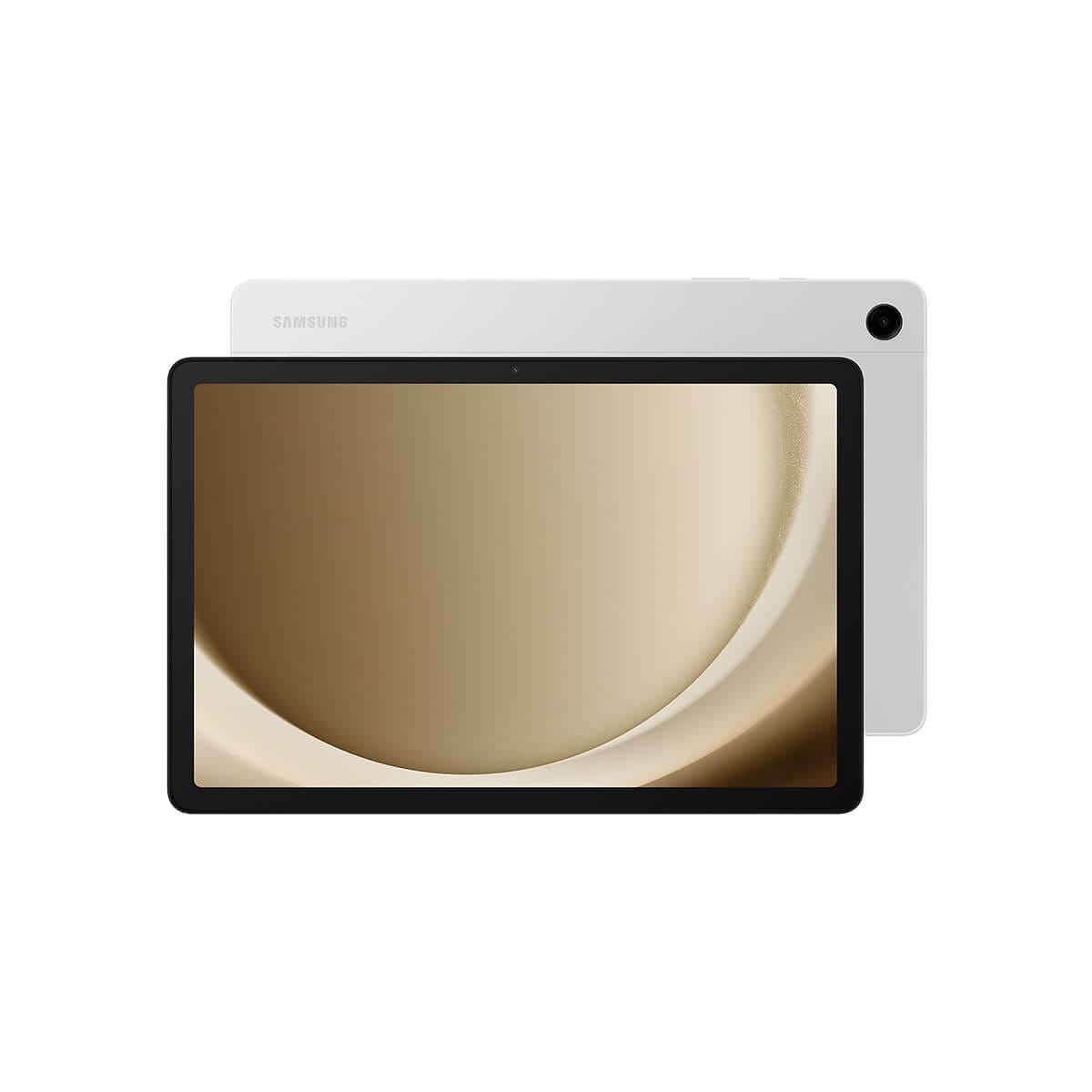 SAMSUNG Tab A9+ Wi-Fi (4G/64G) 星夜銀正反面外觀圖
