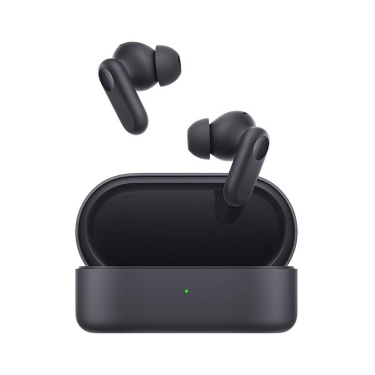 OPPO Enco Buds2 Pro 真無線藍牙耳機 石墨黑色耳機含充電殼外觀圖