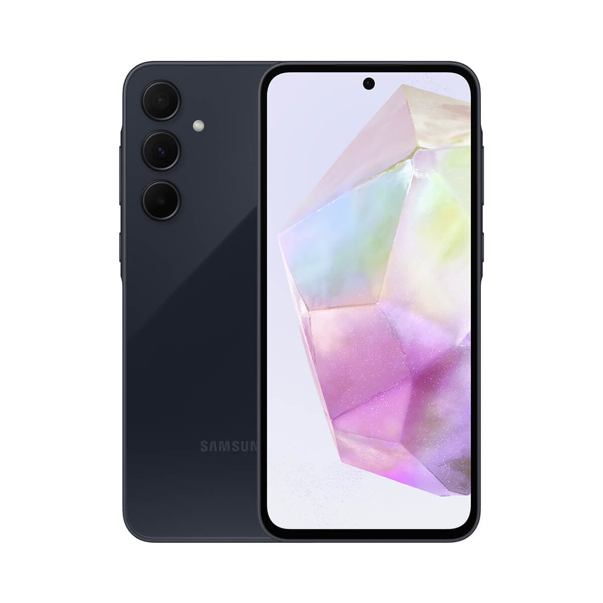 SAMSUNG A35 (8G/128G) 黑色正反面外觀圖