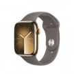 apple watch s9 lte-stainless-gold