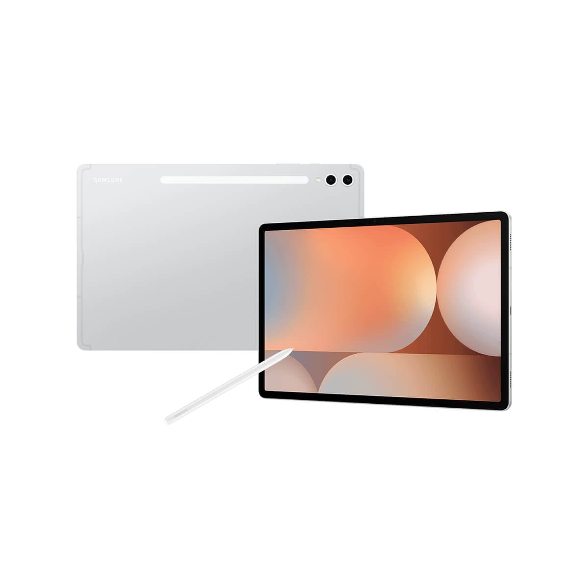SAMSUNG Tab S10+ Wi-Fi (12G/512G) 鉑金銀正反面外觀圖