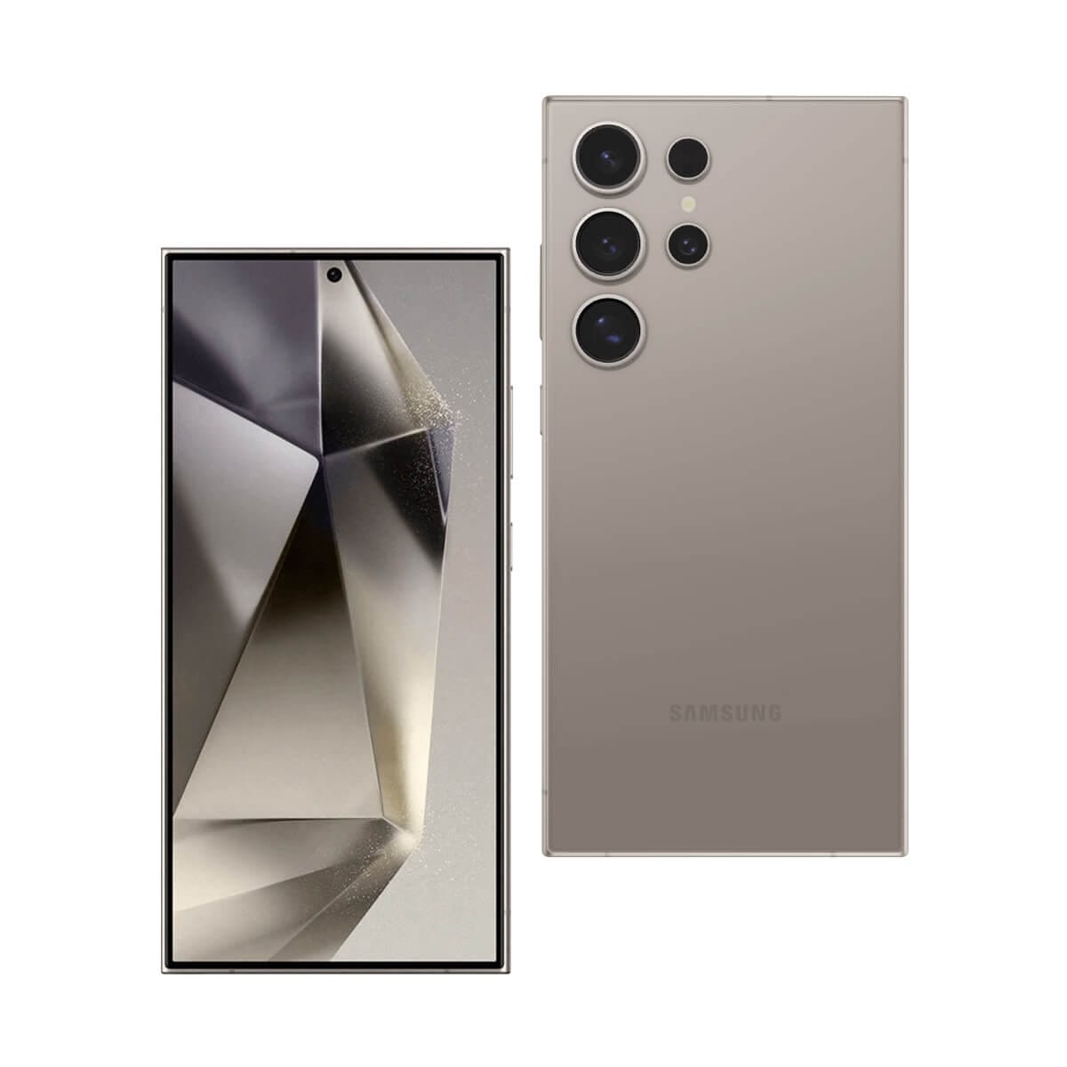 SAMSUNG S24 Ultra (12G/256G) 灰色正反面外觀圖