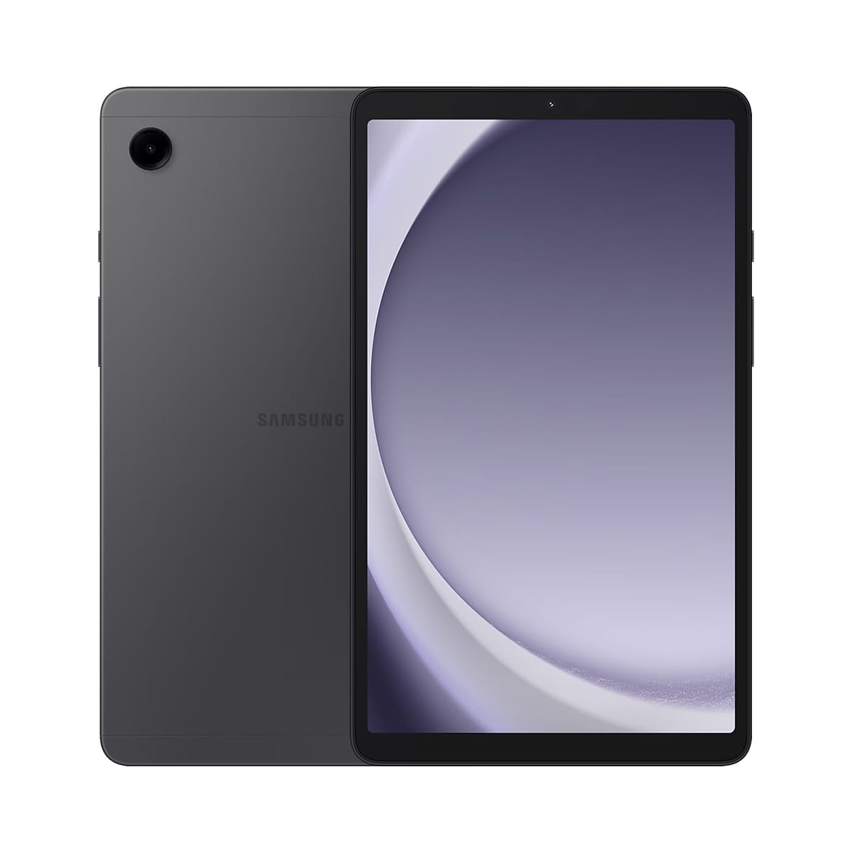SAMSUNG Tab A9 LTE (4G/64G) 夜幕灰正反面外觀圖