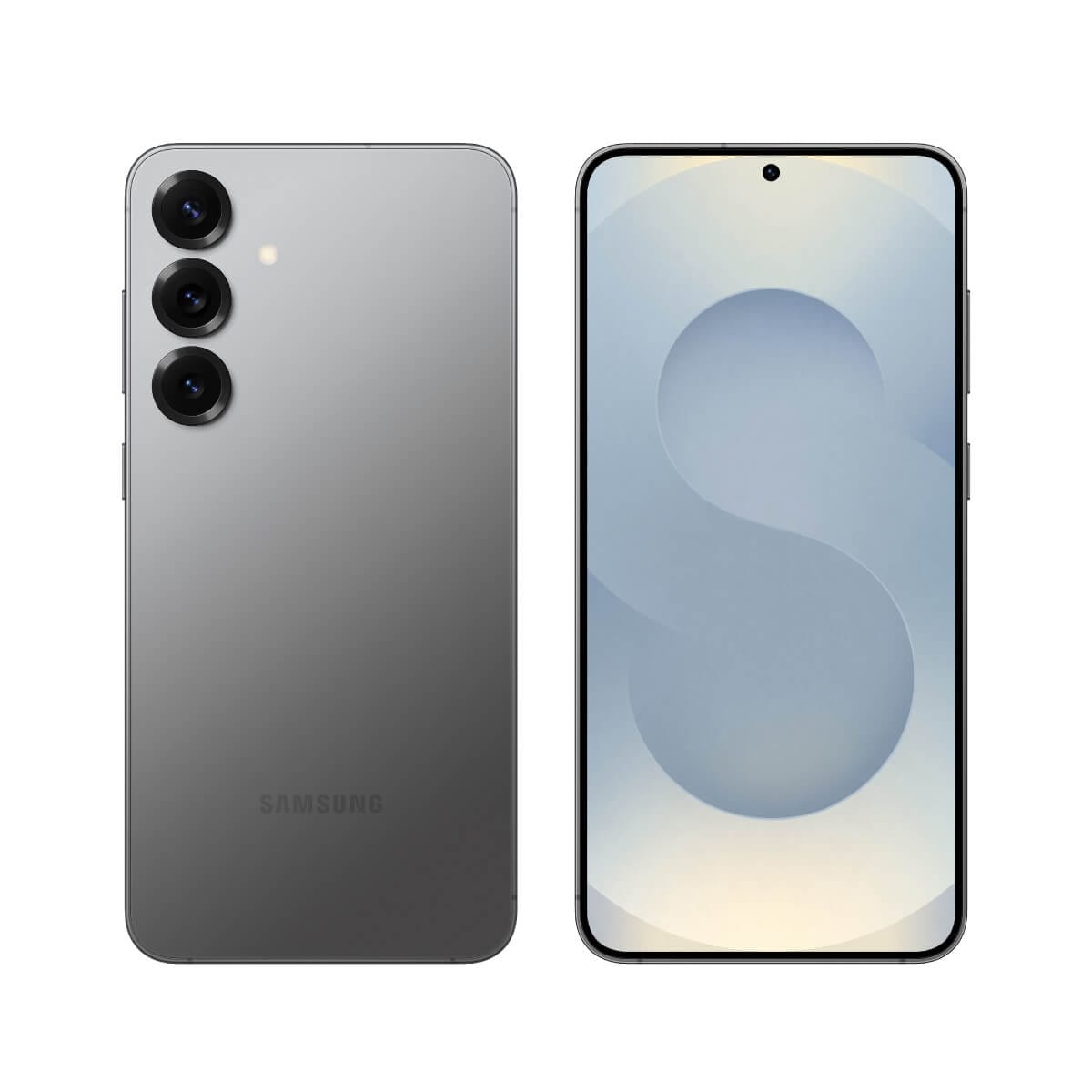 SAMSUNG S25+ (12G/512G) 灰色正反面外觀圖