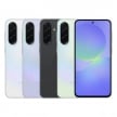 SAMSUNG Galaxy A36 5G (8G/128G) 智慧型手機，白、紫、黑、綠四色機身與正面螢幕。