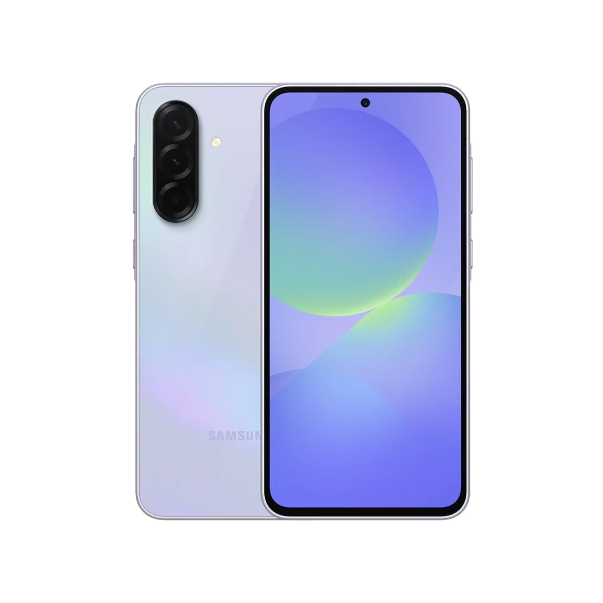 SAMSUNG A36 (8G/128G) 紫色正反面外觀圖