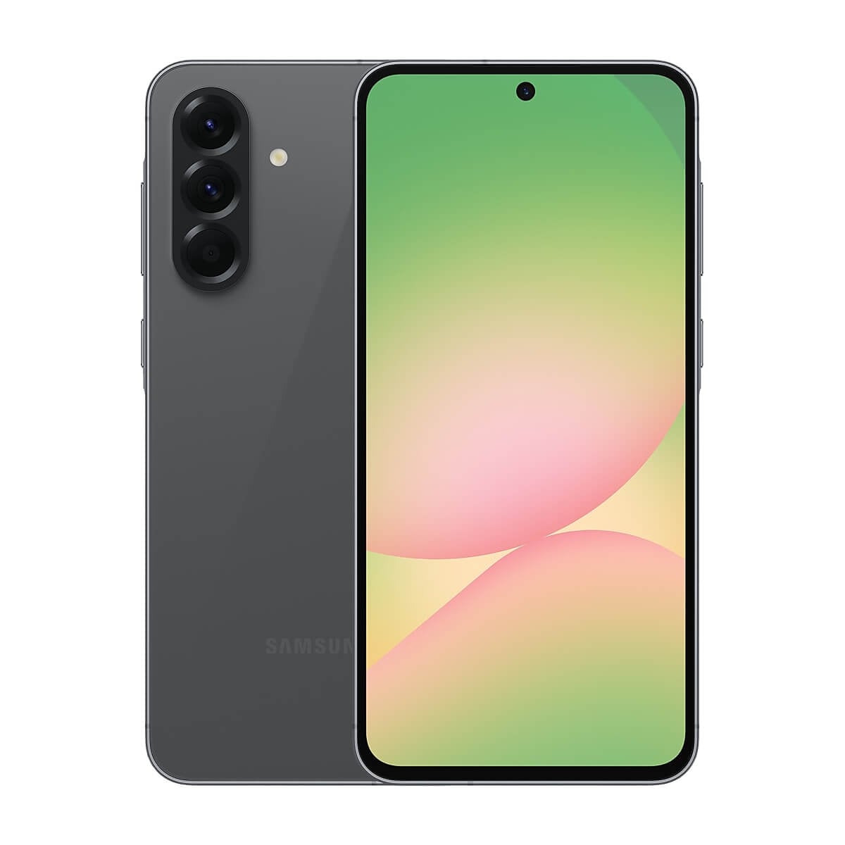 SAMSUNG A56 (12G/256G) 黑色正反面外觀圖