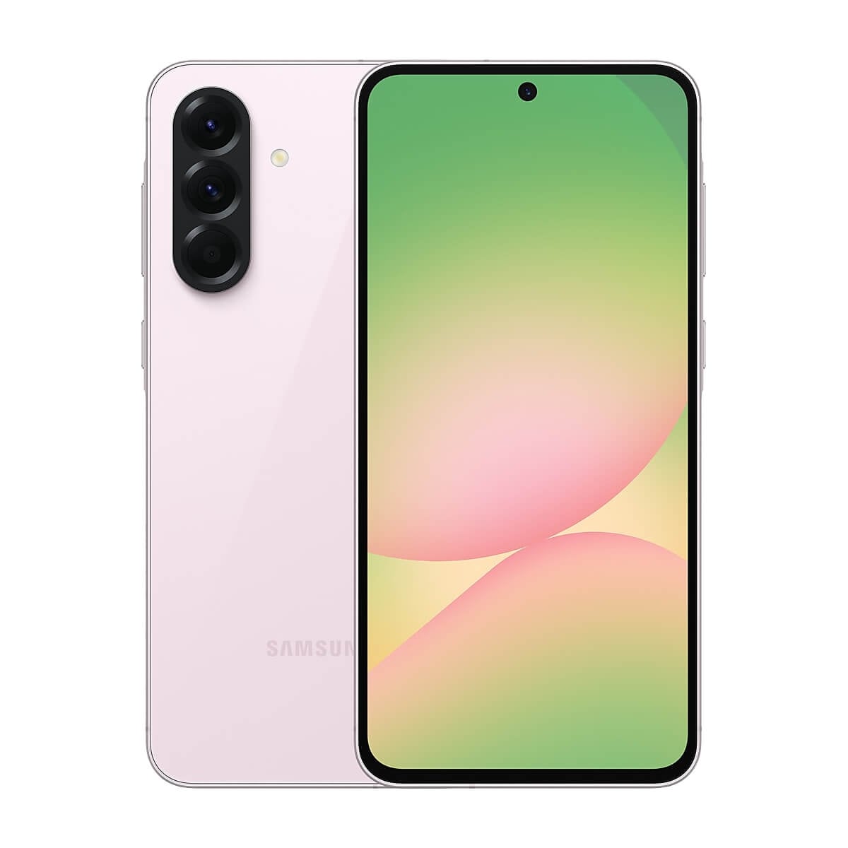 SAMSUNG A56 (8G/256G) 粉色正反面外觀圖