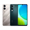 vivo Y29s (6G/128G) 智慧型手機，展示銀、綠兩色簡約美型機身。