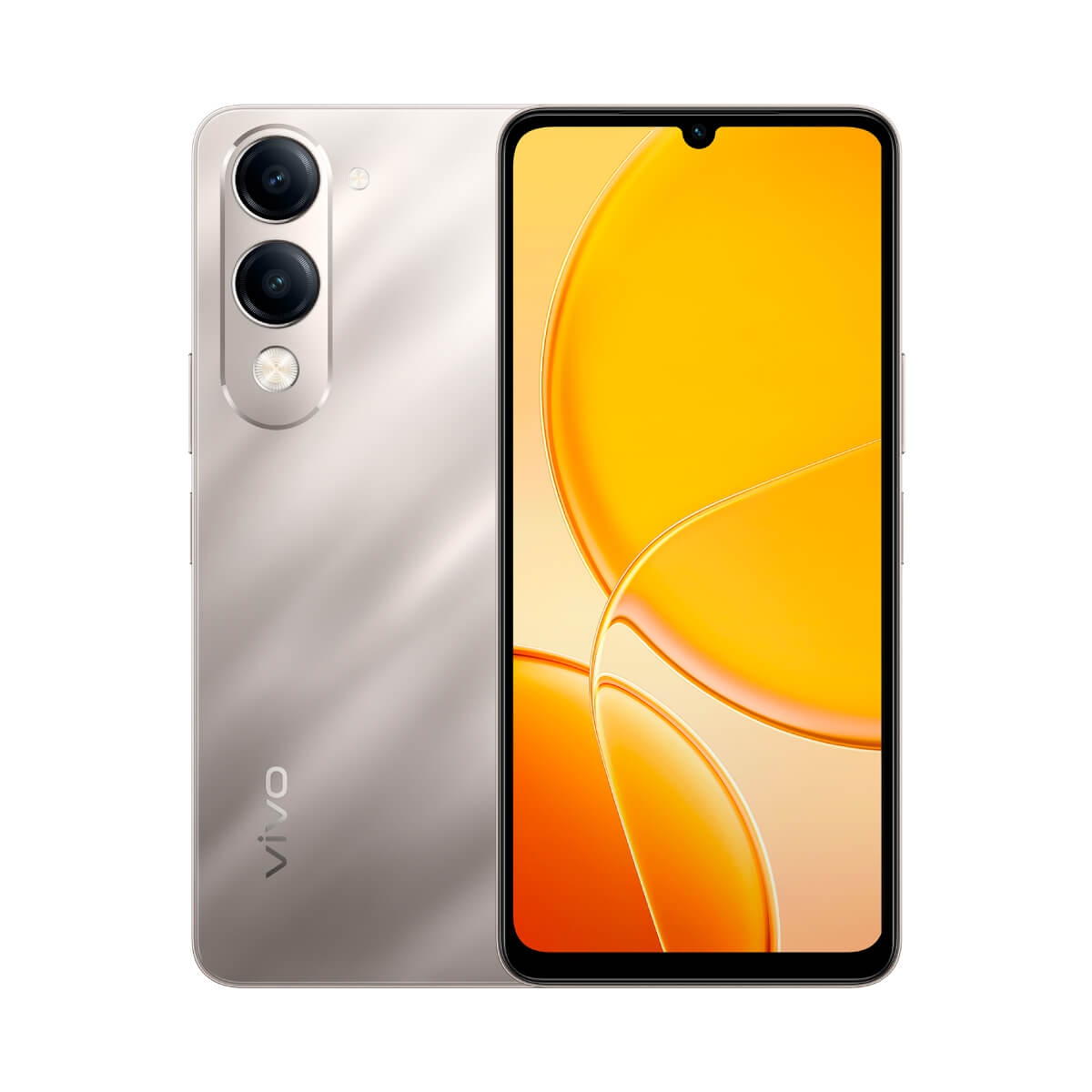 vivo Y29s (6G/128G) 銀色正反面外觀圖