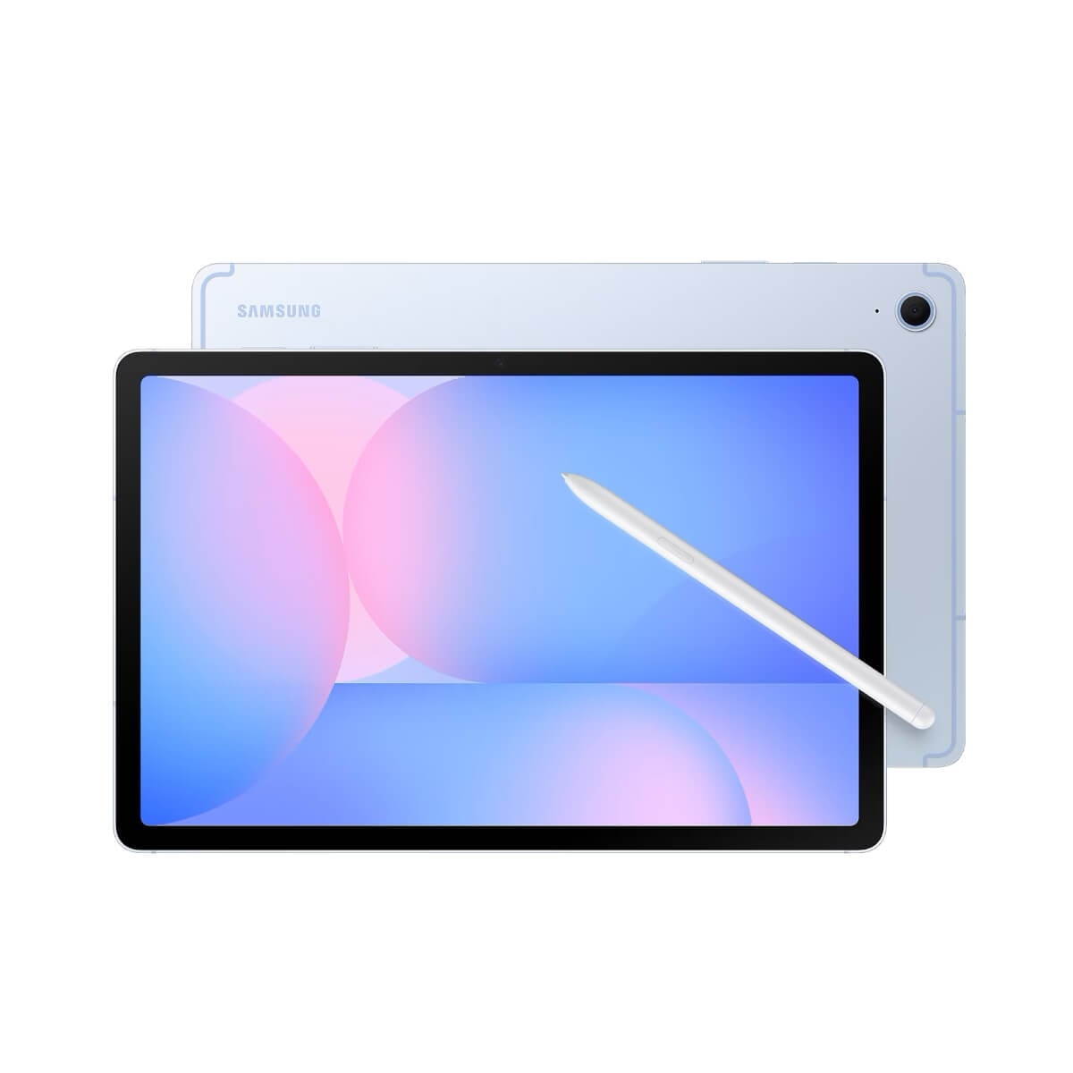SAMSUNG Tab S10 FE Wi-Fi (8G/128G) 藍色正反面外觀圖