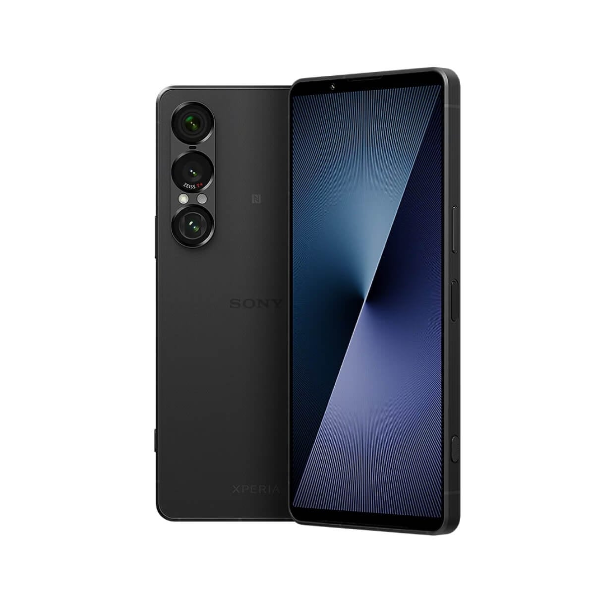 Sony Xperia 1 VII (12G/256G) 黑色正反面外觀圖