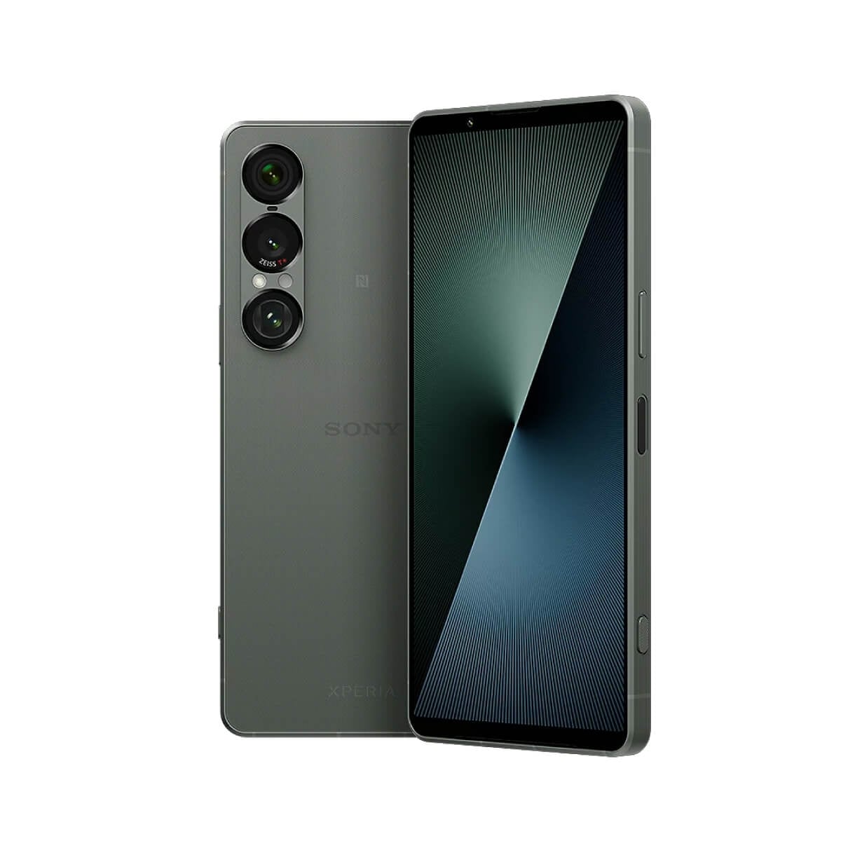 Sony Xperia 1 VII (12G/256G) 綠色正反面外觀圖