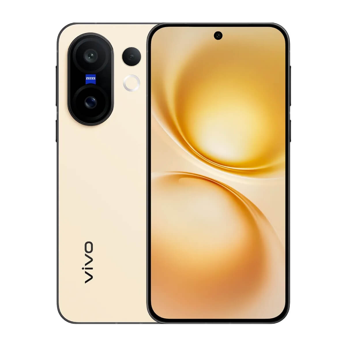 vivo X200 FE (12G/512G) 黃色正反面外觀圖
