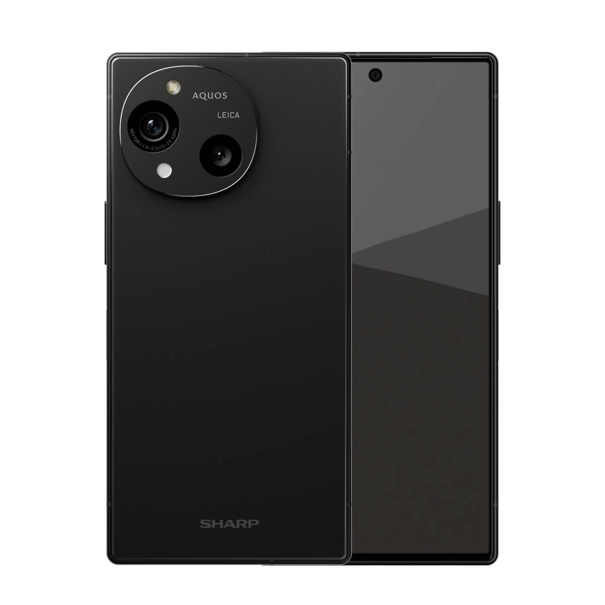 SHARP AQUOS R10（12G/512G）黑色正反面外觀圖