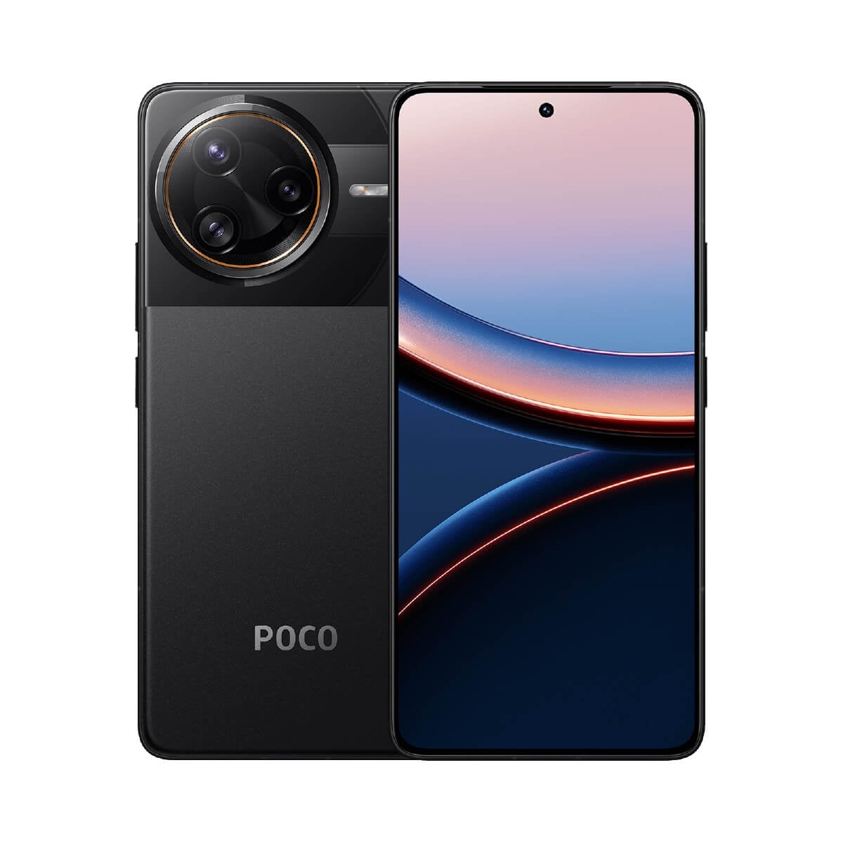 POCO F7 Ultra（16G/512G）黑色正反面外觀圖