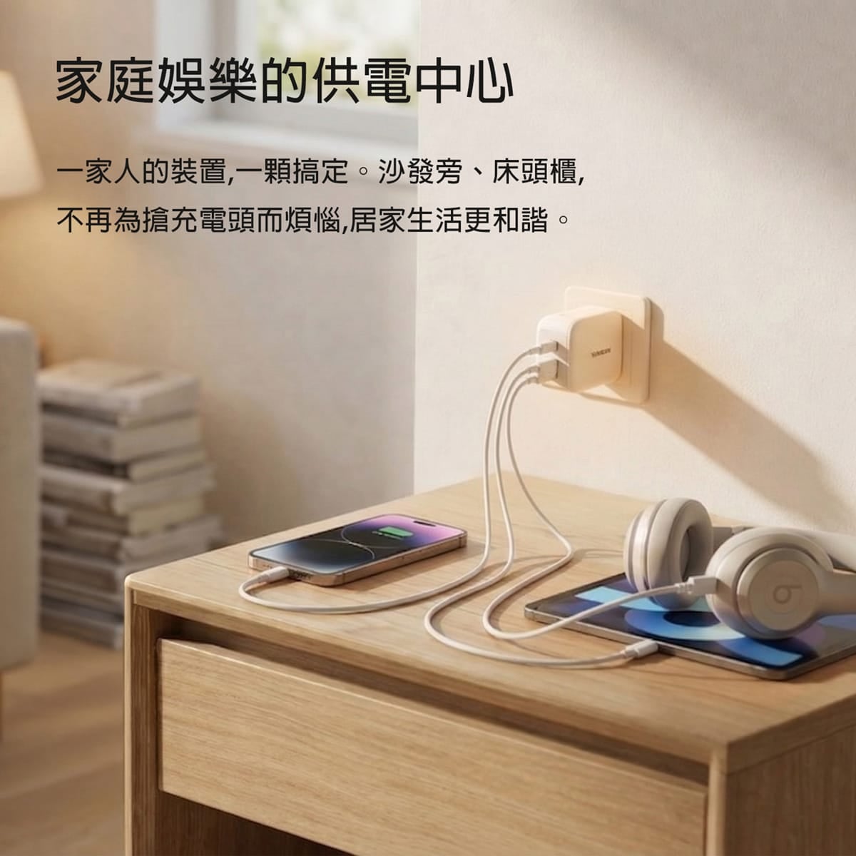 TOUGHER Gan 35W 伸縮線電源供應器充電頭特色說明-9