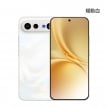 vivo X300 FE (12G/256G) 手機展示圖，耀動白色正反面外觀圖