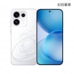 OPPO Reno16 (12G/256G) 手機展示圖，幻白星球色正反面外觀圖