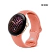 Google Pixel Watch 5 (41mm) Wi-Fi版智慧手錶展示圖，香檳金色正面外觀圖