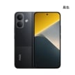 POCO X8 (12G/256G) 手機展示圖，黑​​色正反面外觀圖