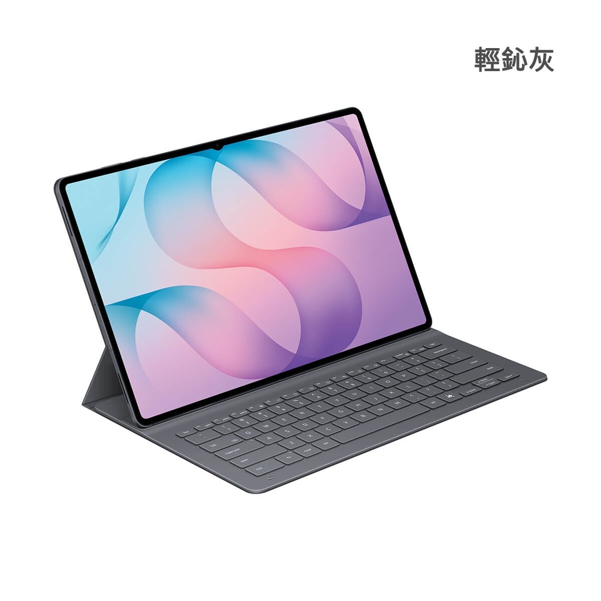 SAMSUNG Galaxy Tab S12 Ultra 鍵盤組 Wi-Fi版 (12G/512G) 平板展示圖，輕鈊灰色正反面外觀圖