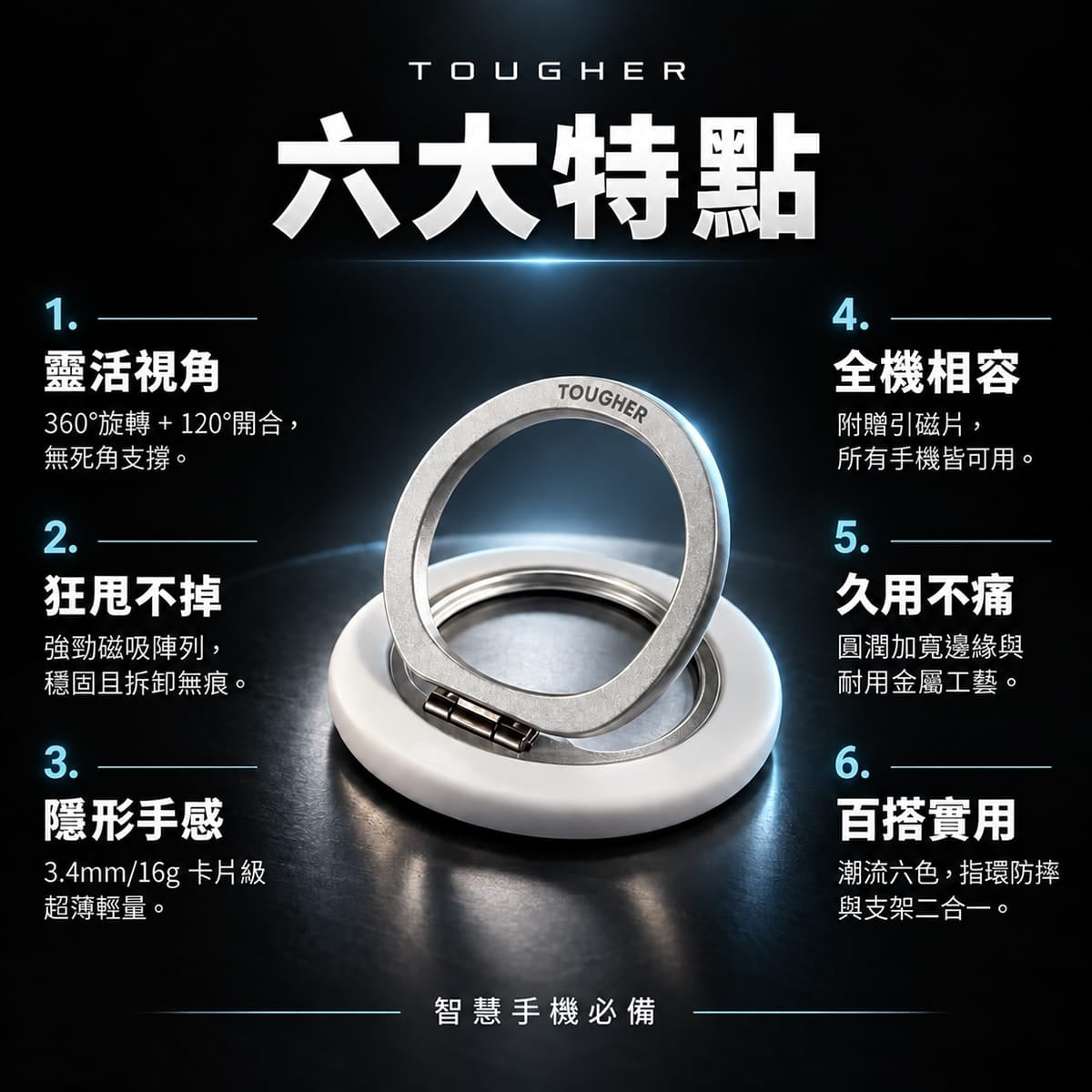 相簿-TOUGHER 360度磁吸指環支架-11