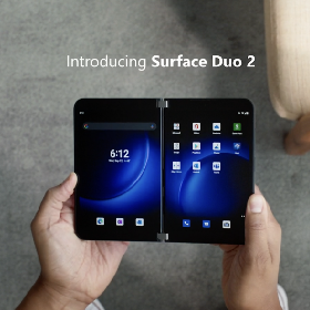 【快訊】轉戰摺疊機！微軟初代 Surface Duo 雙螢幕手機宣布淘汰