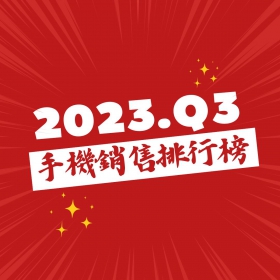 【快訊】2023年第三季手機銷量榜出爐！iPhone新機帶旺、三星A54最多人買