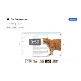 【科技新知】社群成癮救星！「胖橘貓咪全螢幕」霸佔網頁，Chrome 擴充元件推薦
