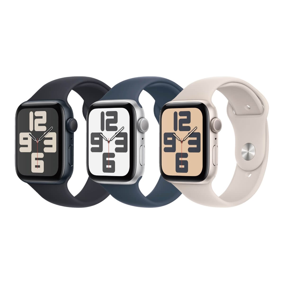 Apple Watch SE 2（44mm）全色系商品外觀圖