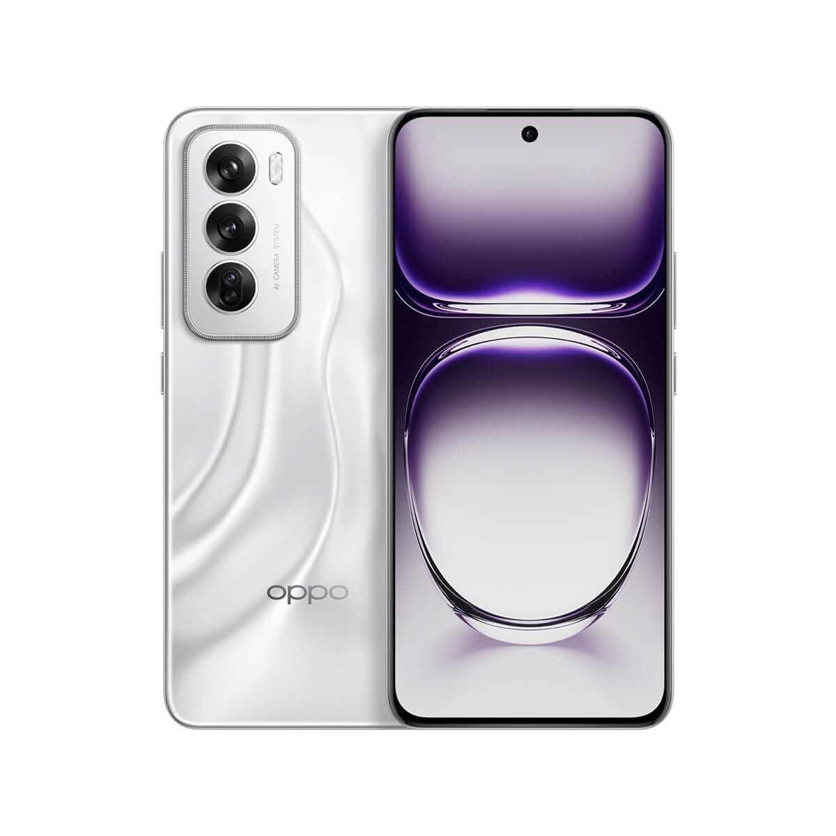 oppo-reno 12-silver