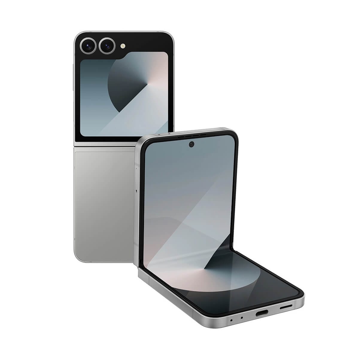 samsung-z flip6-silver