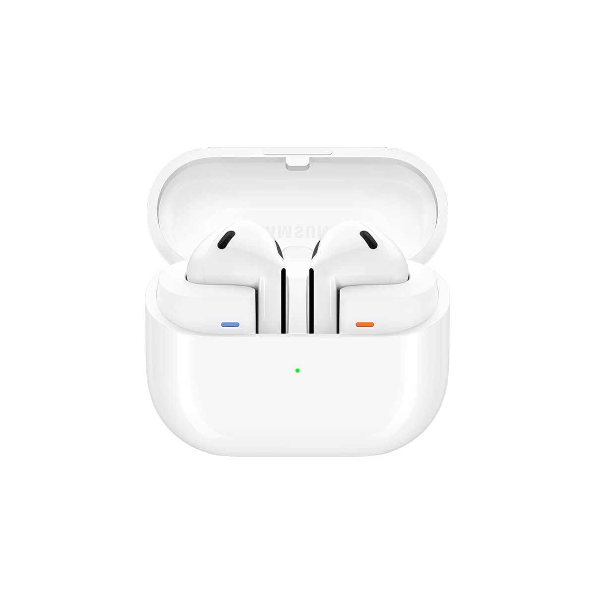 SAMSUNG Buds3 雲朵白色正面外觀圖