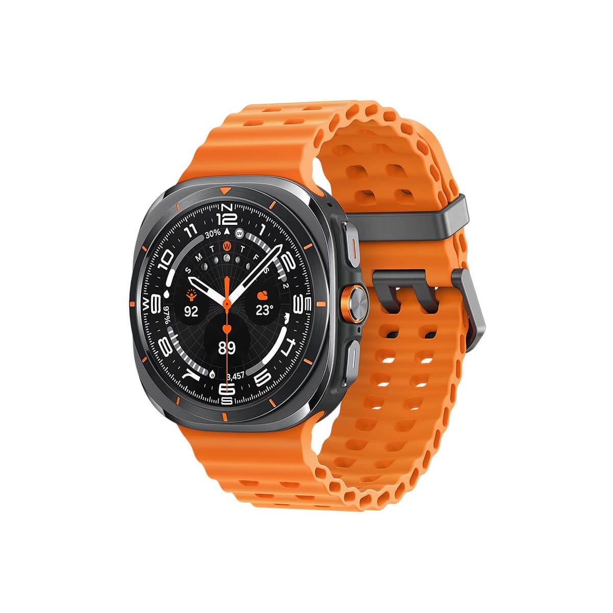 SAMSUNG Watch Ultra 47mm 鈦霧灰正面外觀圖