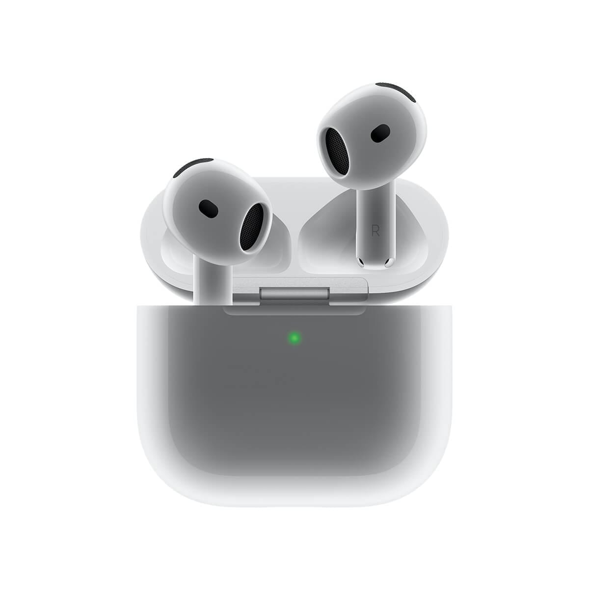Apple AirPods 4 主動式降噪版 白色耳機含充電殼外觀圖