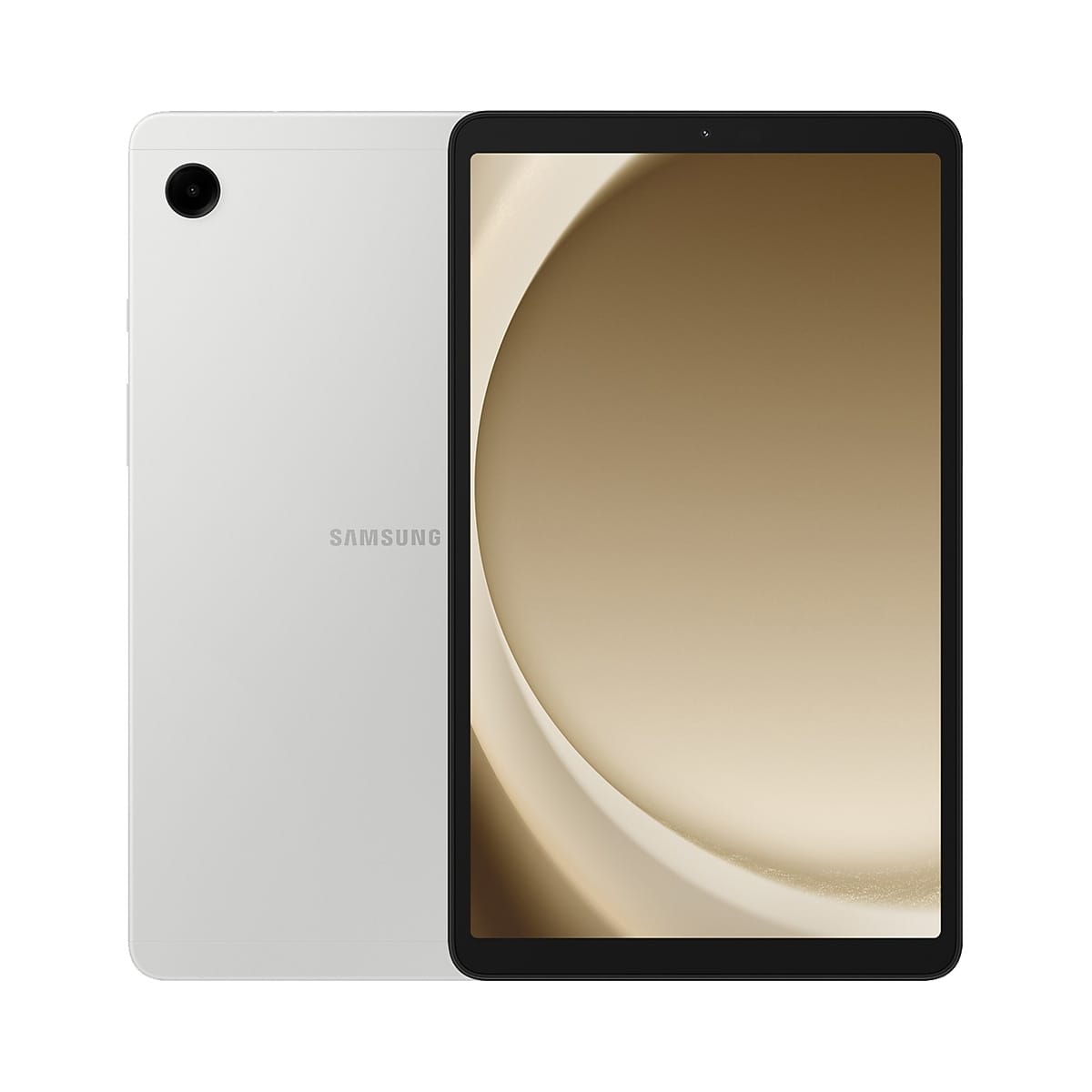 SAMSUNG Tab A9 Wi-Fi (4G/64G) 星夜銀正反面外觀圖
