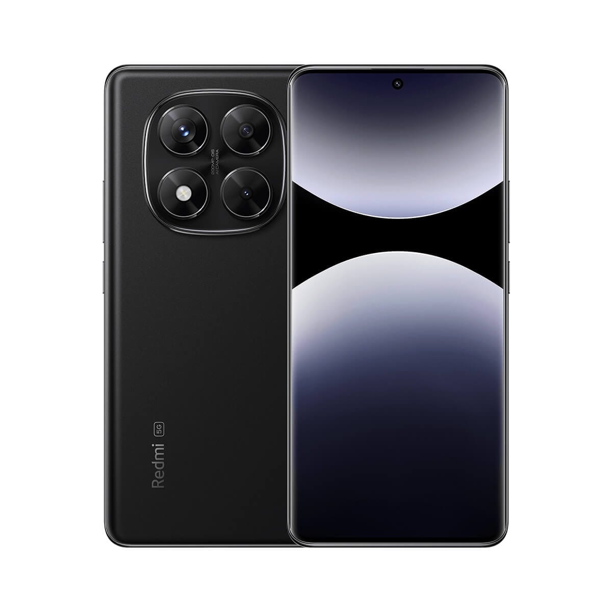 紅米 Note 14 Pro (12G/256G) 黑色正反面外觀圖