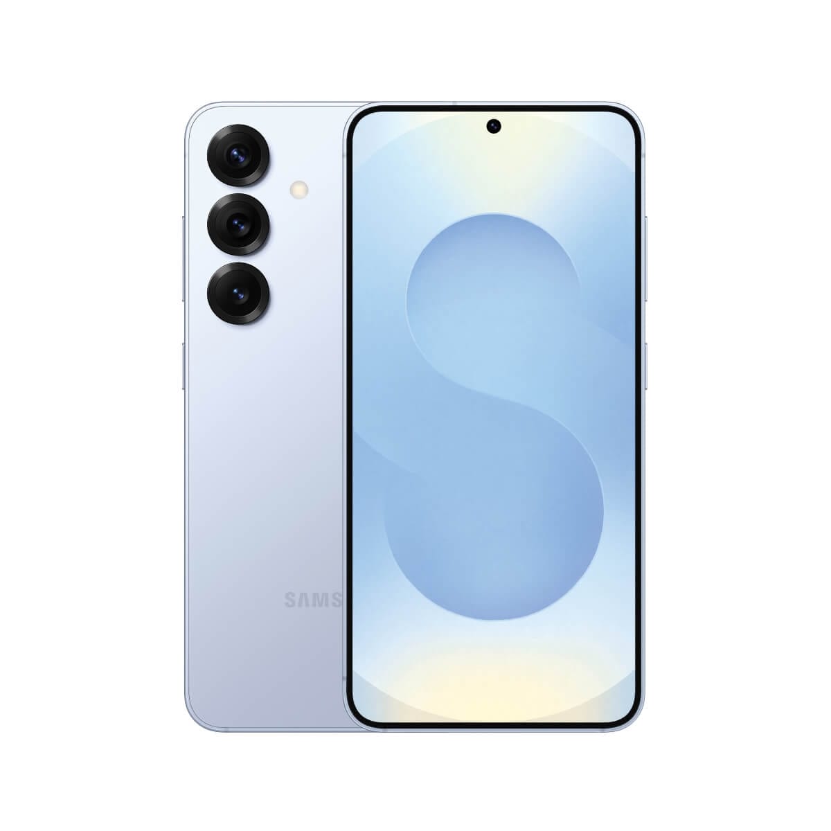 SAMSUNG S25 (12G/256G) 冰藍色正反面外觀圖