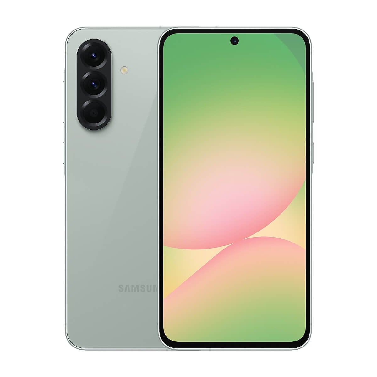 SAMSUNG A56 (12G/256G) 綠色正反面外觀圖