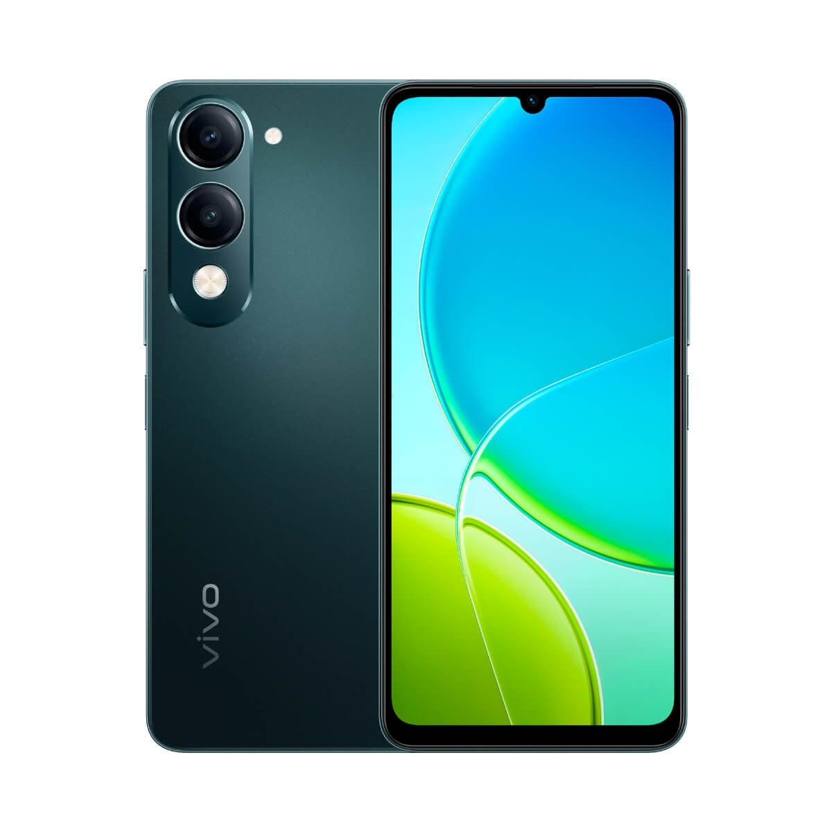 vivo Y29s (8G/256G) 綠色正反面外觀圖