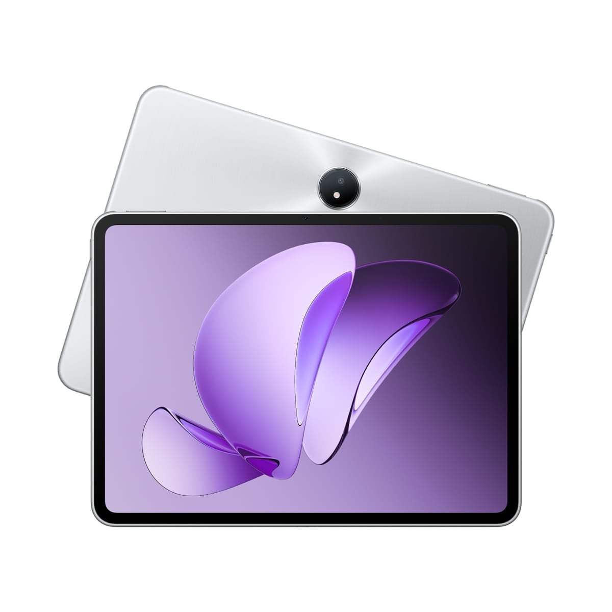 OPPO Pad 3 柔光版 (8G/256G) 銀色正反面外觀圖
