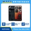 NOTHING Phone (3a) 8G/128G 手機展示，黑色透明風格機背與正面排列，標示 5000萬畫素 30倍變焦、驍龍7s Gen 3 處理器、機身背蓋透明設計