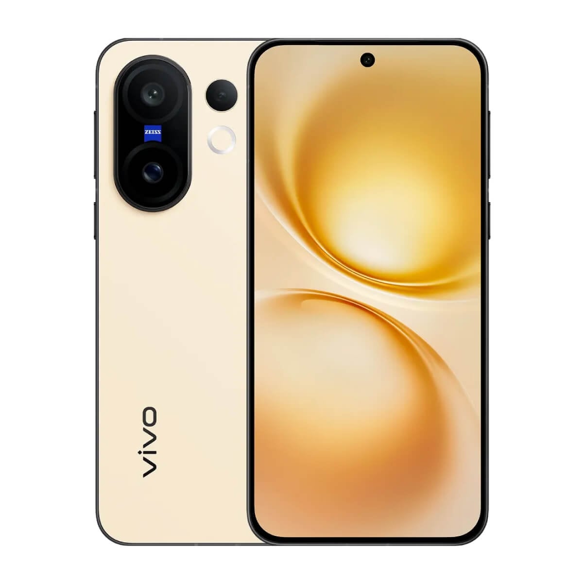 vivo X200 FE (12G/512G) 黃色正反面外觀圖