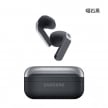 Samsung Galaxy Buds4 曜石黑色耳機含充電殼外觀圖