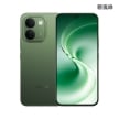 vivo V80 Lite (8G/128G) 手機展示圖，碧嵐綠​​色正反面外觀圖